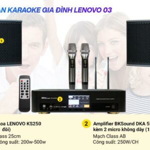 Khám phá bộ Dàn karaoke gia đình Lenovo 03 – Sự lựa chọn đáng mua tháng 9 với giá giảm cực nhiệt