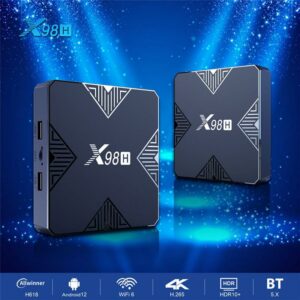 TV Box X98H WiFi 6 Android 12 Bluetooth 5.0
