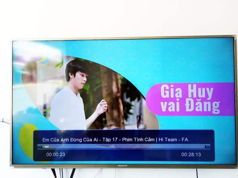 Đầu thu DVB T2 Hùng Việt HV 168 tặng Anten thu sóng wifi và anten thông minh