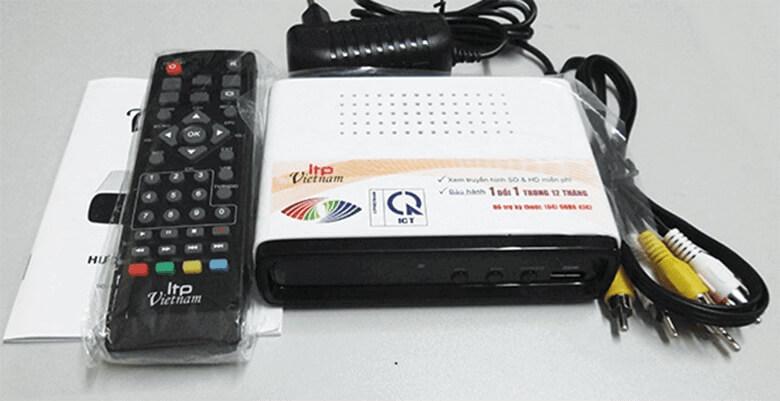 Sử dụng đầu thu truyền hình mặt đất DVB-T2