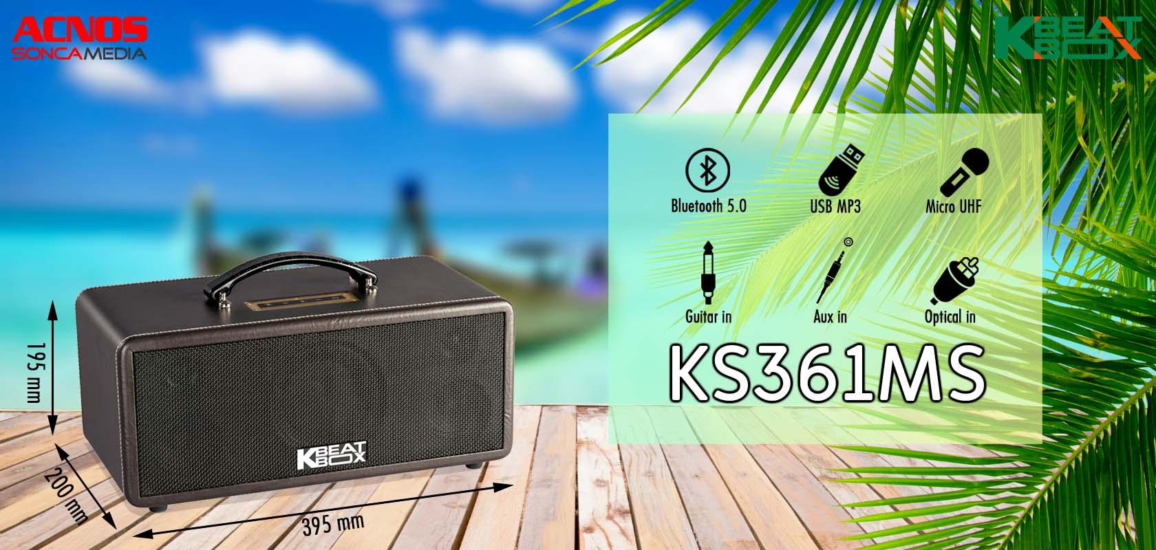 Loa Karaoke di động Mini Acnos KS361MS