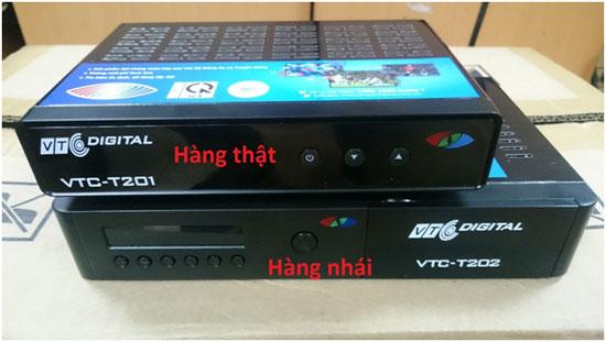 Đầu thu DVB - T2 nhái và thật