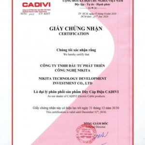 Dây cáp điện Cadivi – Bảng giá dây điện Cadivi mới nhất 2023
