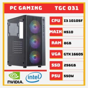 PC GAMING i3 10105F GTX 1660 Super | RAM 8GB | SSD 240GB – TGPCGM031