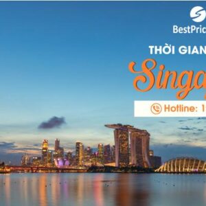 MỚI! Thời gian bay từ Việt Nam đến Singapore mất bao lâu?