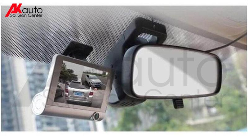 Ưu - Nhược điểm camera hành trình 3 mắt “3 trong 1” quay trong xe ô tô