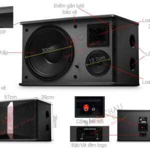 Loa karaoke JBL Ki512: Sự kết hợp hoàn hảo của công suất và chất lượng âm thanh