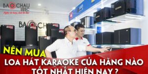 Nên mua loa hát karaoke của hãng nào? Bose, RCF, JBL, BIK...?