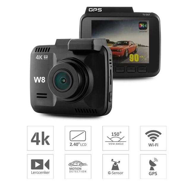 W8 Carcam WIFI GPS 4K: Sản phẩm tuyệt vời cho hành trình của bạn