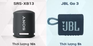 So sánh Sony SRS-XB13 và JBL Go 3 - Nên mua loa nào?