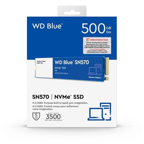 Ổ cứng SSD WD Blue SN570 500G M.2 NVMe PCIe Gen3