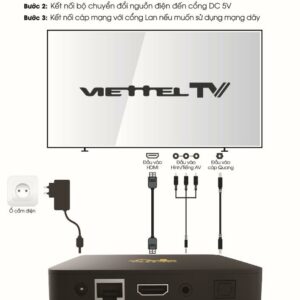 VIETTEL TV Box - Biến TV Thường Thành TV Thông Minh với ViettelTV Box